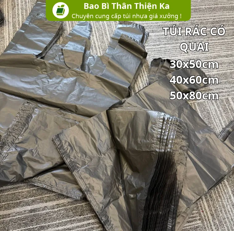 So sánh 3 kích cỡ túi có quai
